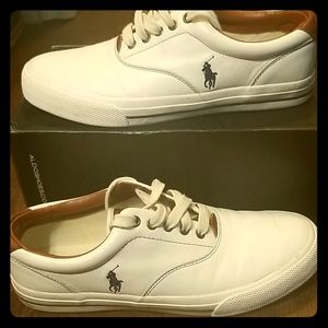 Leather Polo by Ralph Lauren